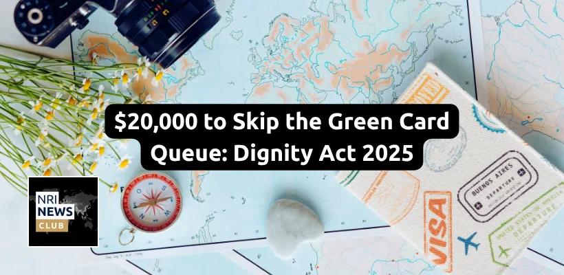 New US Bill Proposes $20,000 Fast-Track for Green Card Applicants Waiting Over a Decade