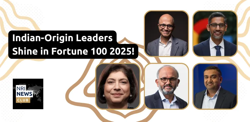 The Rise of Indian-Origin Leaders in the Fortune 100: A Diaspora Success Story